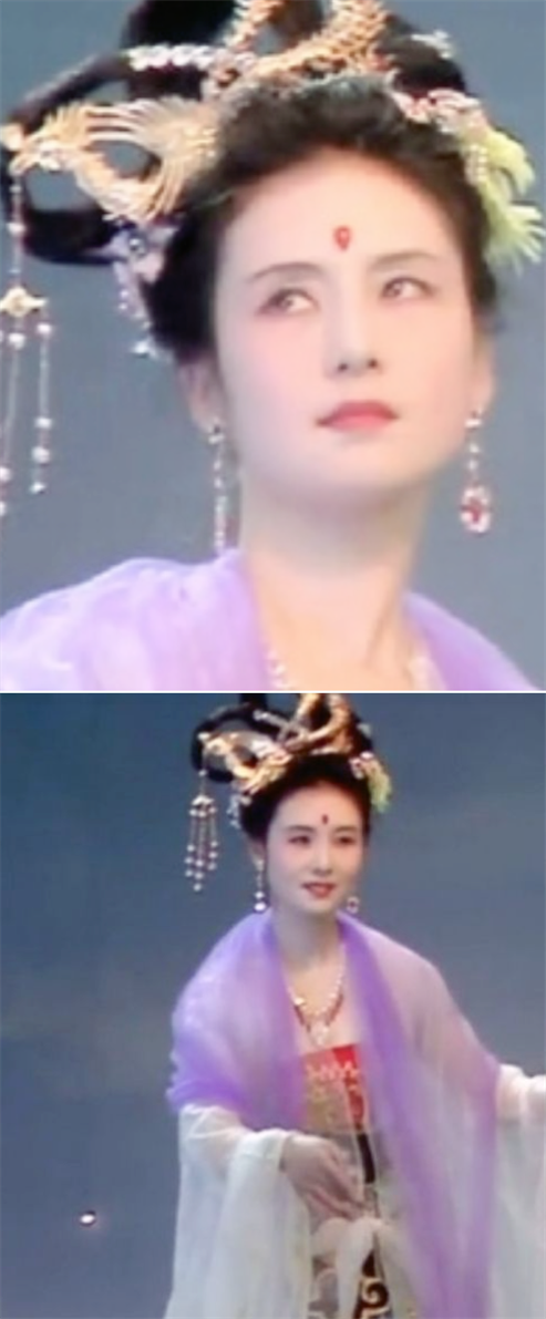 最后一个是86版《西游记》中的嫦娥,都说西游记不管是妖精还是仙女都