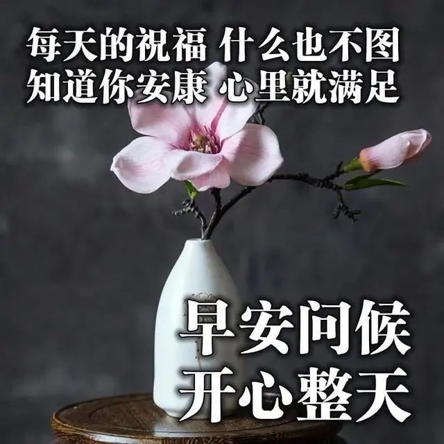 六月最美早安祝福表情图片带字图片