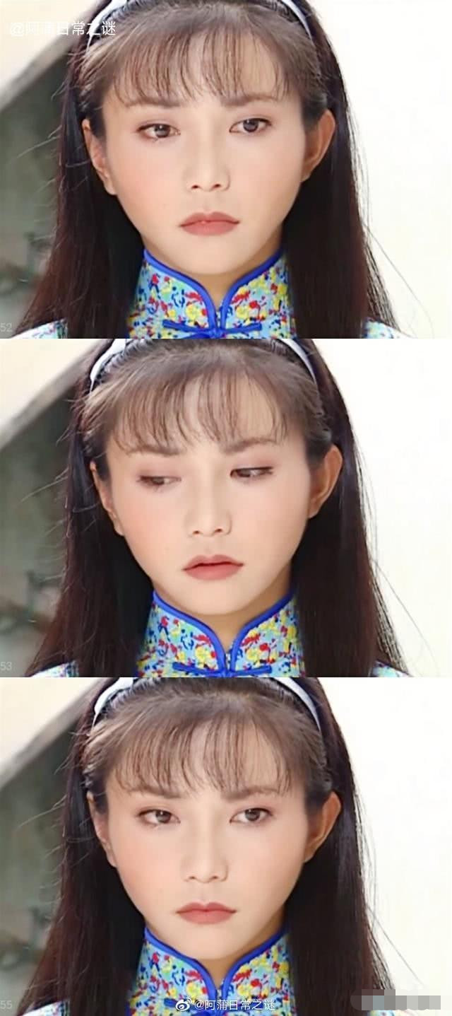 她25岁时参演首部电视剧情深深雨蒙蒙那时的李钰真漂亮
