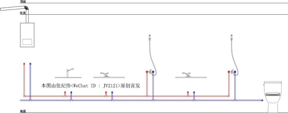 水路常规布管 图纸