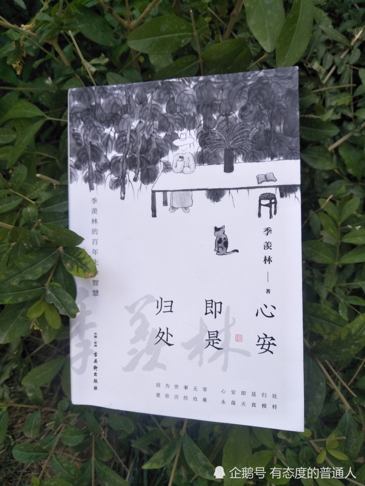 季羡林老先生说:心安就好! "