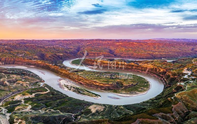 陕西延川:壮观的黄河乾坤湾