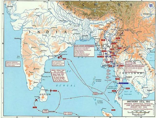 扭曲的战线,锡兰上空的鹰,日英海军血拼印度洋