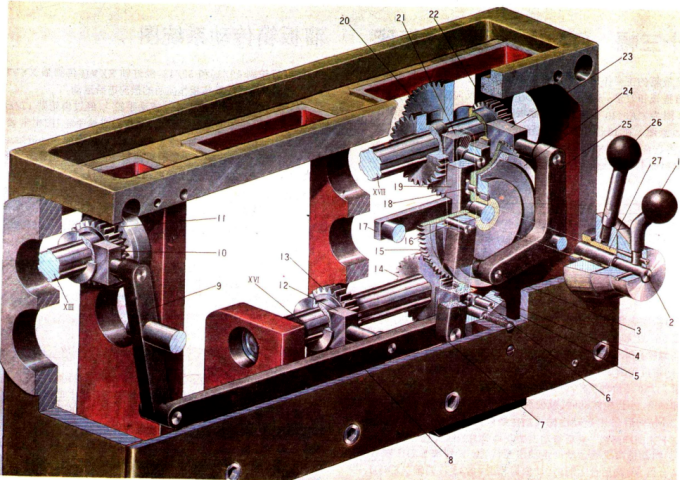 经典车床ca6140手绘图这结构也太细致了