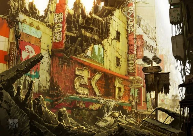杂草丛生,道路陷落,但东京幻想的作品集真的很美!