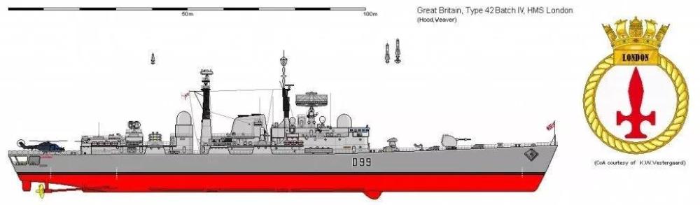 从"郡级"到42型驱逐舰,英国皇家海军航母编队核心任务
