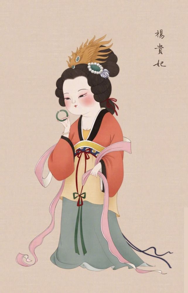 最后一页 杨贵妃(杨玉环)——中国古代四大美女之一,性格婉顺,姿质丰