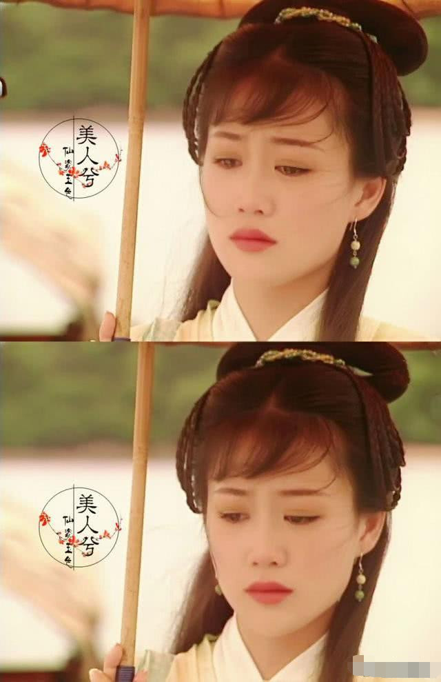 她的古装造型惊艳了90年代,特别有古典美人的气质!