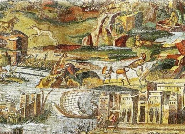 记载有托勒密埃及时期农业的壁画