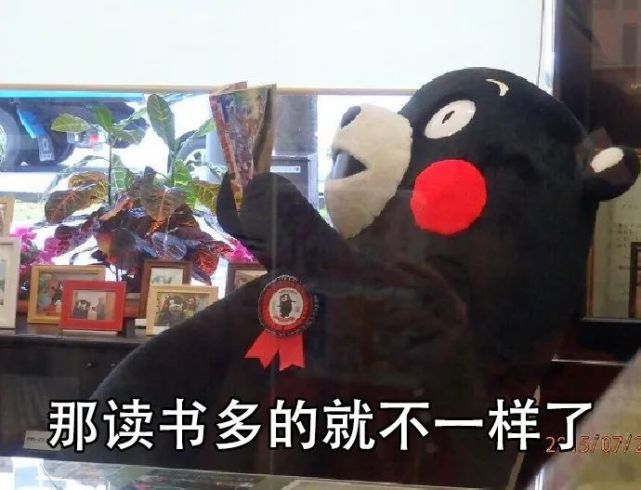 表情包:这就是读书多的好处!
