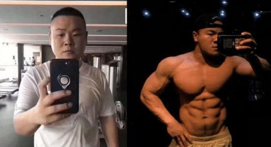 岳云鹏的健美版火遍健身圈，腹肌明显，网友：你还有啥理由不努力？