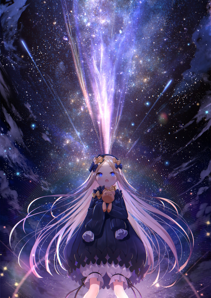 璀璨的星河可爱的阿比一组二次元同人美图分享