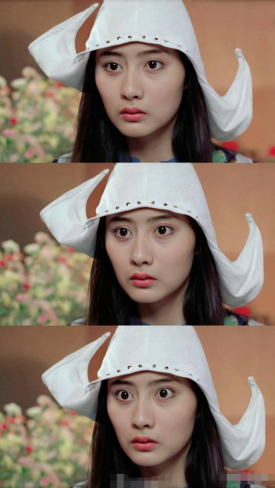 在电影《师兄撞鬼》里,陈德容美得让人窒息,以至于星爷很尴尬!