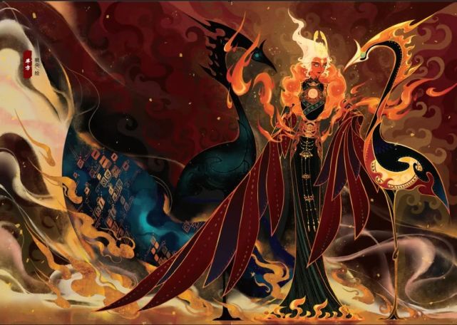 12位神仙画师下凡,将山海经神兽拟人化!