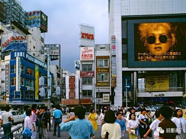 日本东京1985年 核心地区新宿街拍