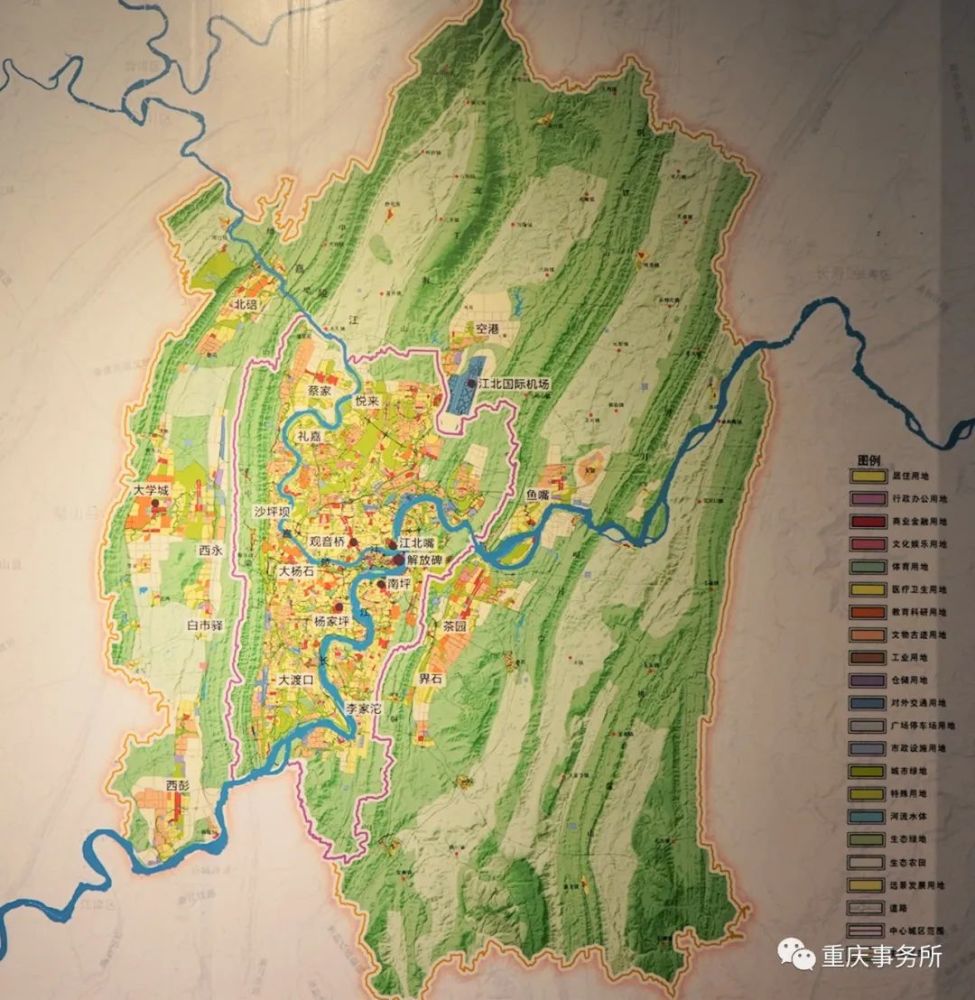 7,在新一轮重庆国土空间(2020-2035年)规划中,主城范围扩大至渝西12