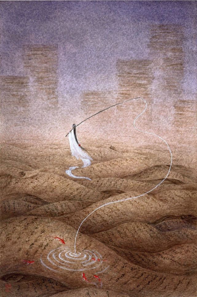 "百鬼画师"杉泽手绘:中国神话传说中的异兽(五)
