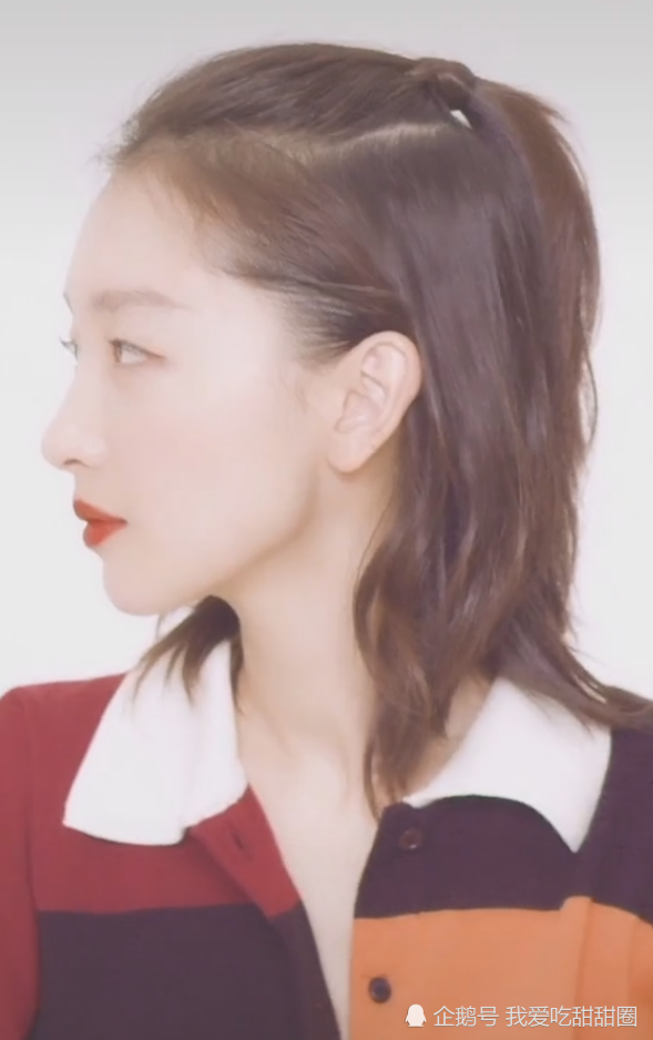 看看她这侧脸,你就能够知道学霸的碾压是什么样子的.