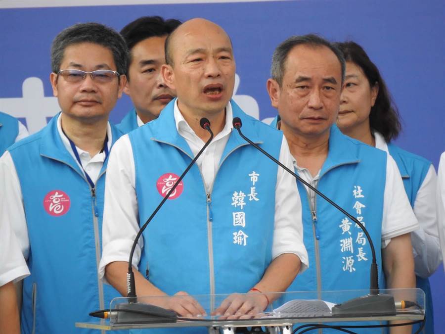 民进党副秘书长林飞帆被问到韩的时代过去了吗?