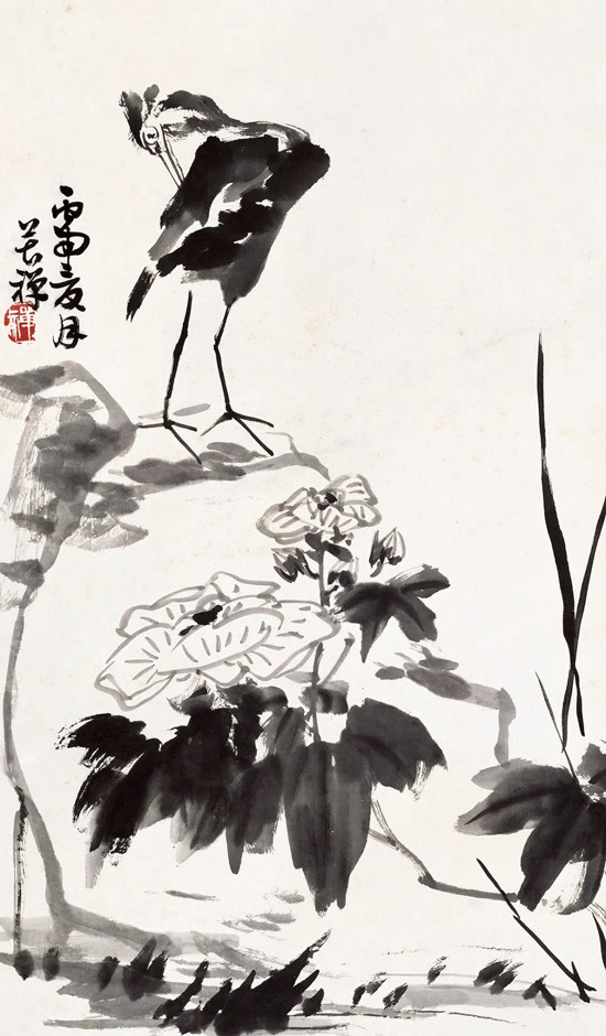 有趣的写意花鸟画