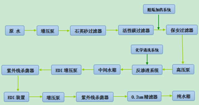 1 纯化水生产