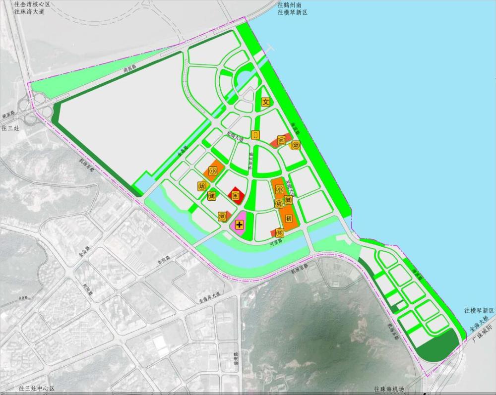 金湾滨海商务区新增住宅用地 旅馆用地!引入世界知名酒店品牌!