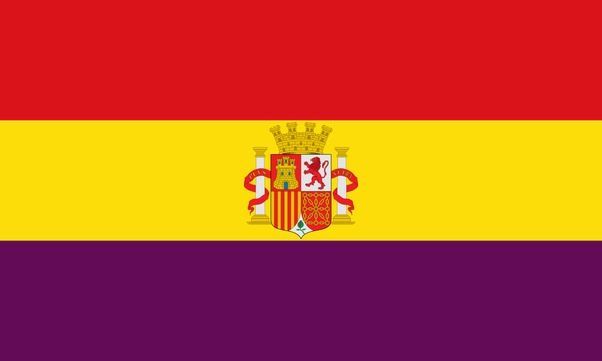 当然也有一些例外的国家,尤里的国旗,西班牙第二共和国的国旗就是