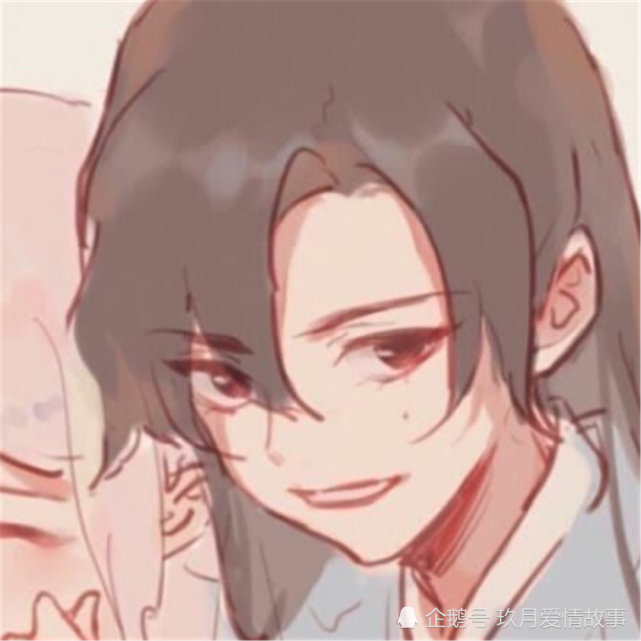 高甜·唯美·动漫情头,一左一右偷偷甜蜜,小号:大号速