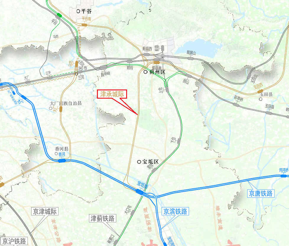 快讯:天津再添一条城际铁路,已招标!北部三区都有站,直通中心城区!