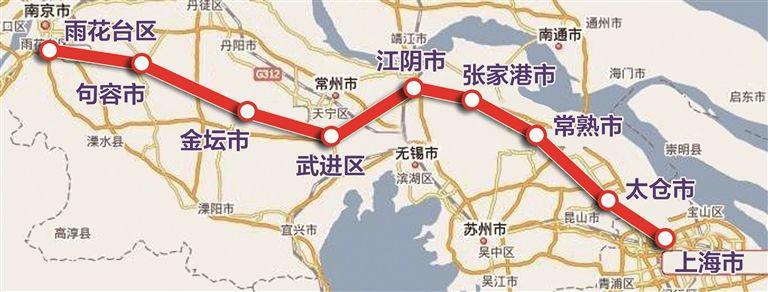 江苏南沿江城际铁路,加快长三角一体化发展