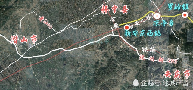 安庆s340线路初步确定,是连接新安庆西高铁新区的快速
