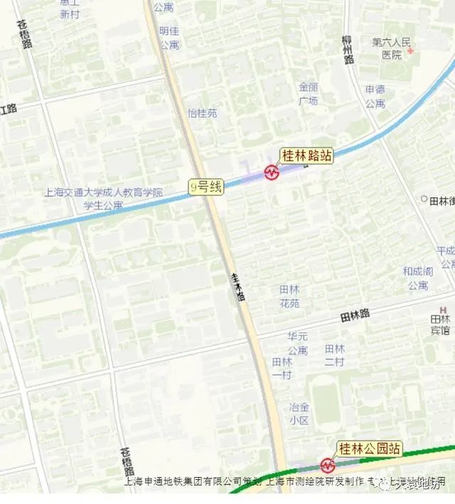 9号线与15号线换乘的桂林路站,地铁究竟可以直达多少所大学?