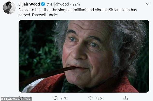 《指环王》演员奥兰多等人悼念伊恩·霍姆去世:我们失去了一个传奇