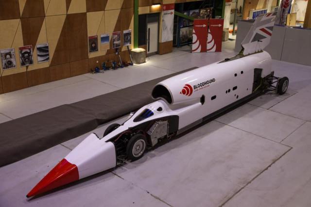 世界上最快的汽车车身造出火箭头最快速度1600