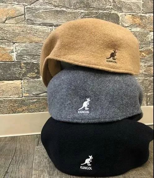 大家一定见过一定绣着袋鼠的贝雷帽 而帽子上的袋鼠 kangol  这个品牌