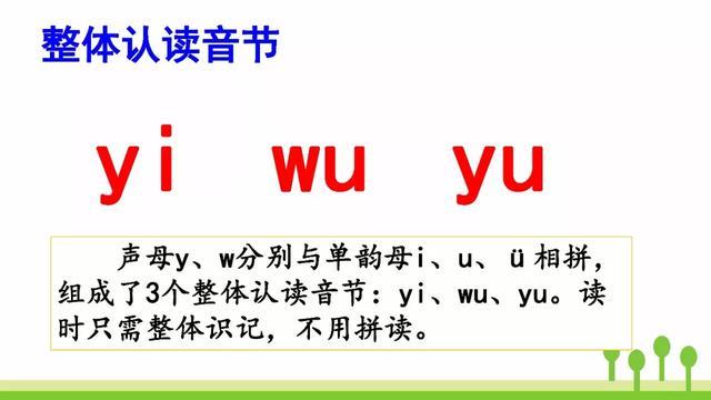 一年级语文上册第二单元第二课——汉语拼音2《iuüyw