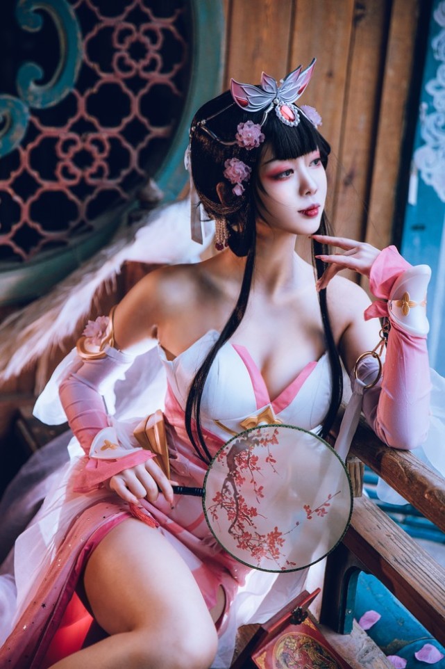 《王者荣耀》游园惊梦甄姬cosplay正片