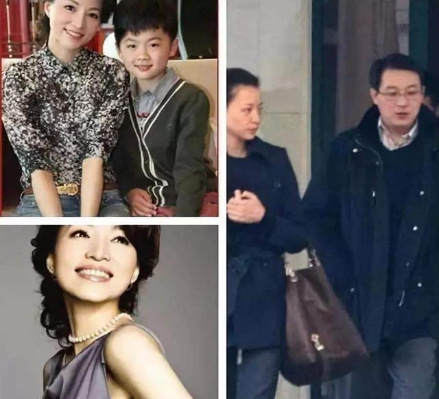 45岁董卿生活照曝光被富豪老公宠成了小公主儿子长得也像妈妈