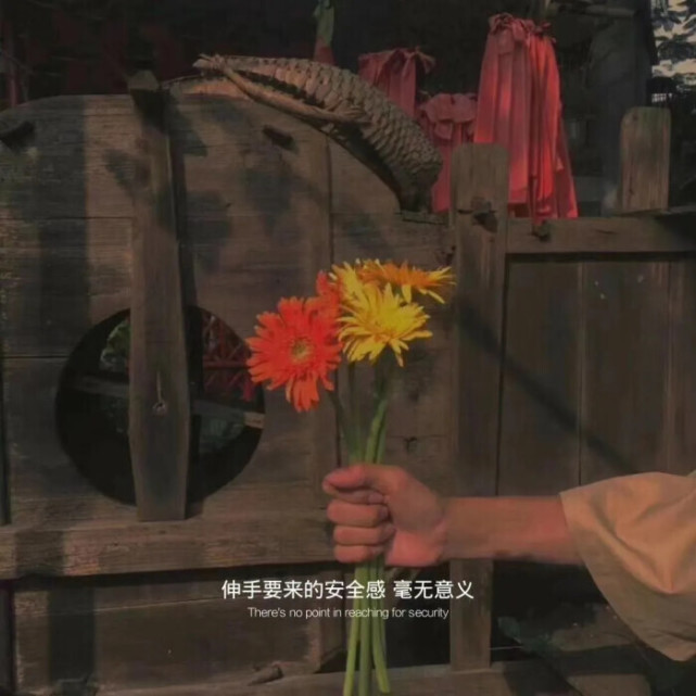 伸手要来的安全感 毫无意义