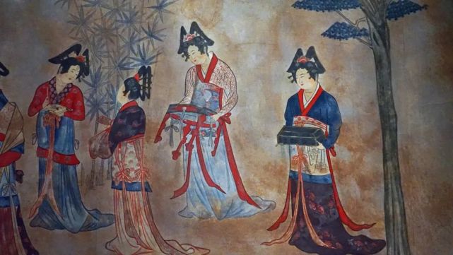 契丹贵族墓画了幅汉人美女图还题诗说征辽
