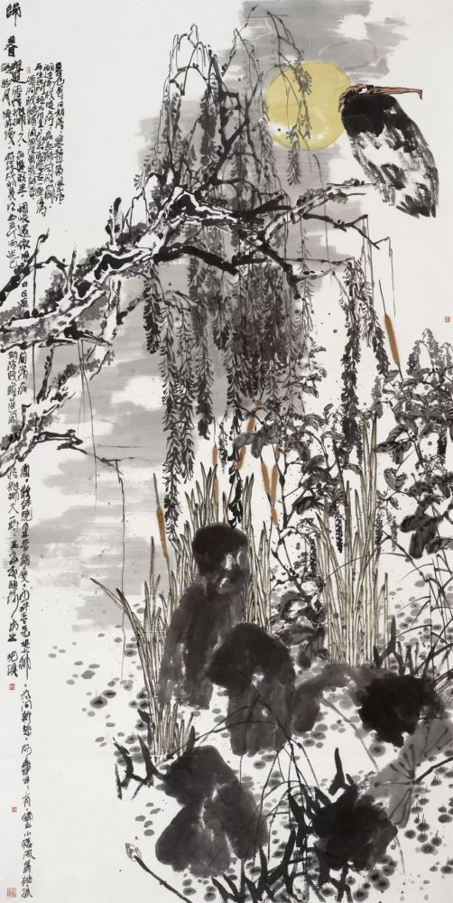 中国美术家协会会员,殷晓溪花鸟画作品欣赏