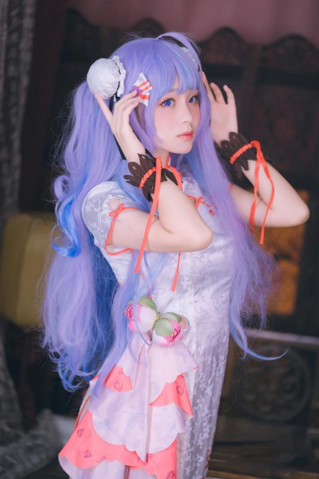 《碧蓝航线》cosplay:沧岚