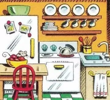 can you find me in the kitchen? 我在厨房里,你能找到我吗?