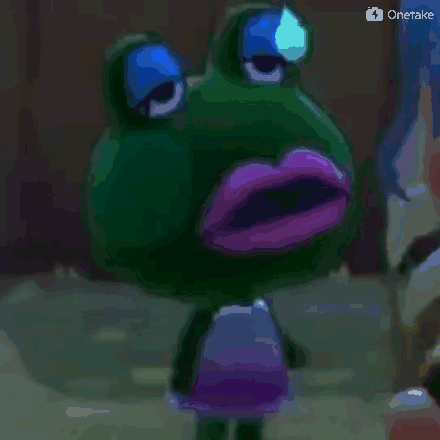绿色青蛙表情包