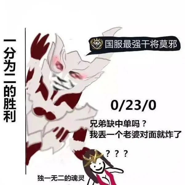 王者荣耀国服0/20表情包合集