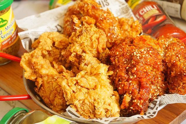 韩式炸鸡的做法竟如此简单,外脆内软甜辣鲜香,自己做实惠还健康