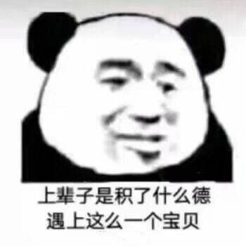 表情包"我是你们谁都得不到的熊猫头"