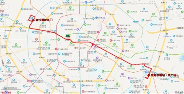 端午节成都新开4条旅游公交线路 串联高铁站和城区