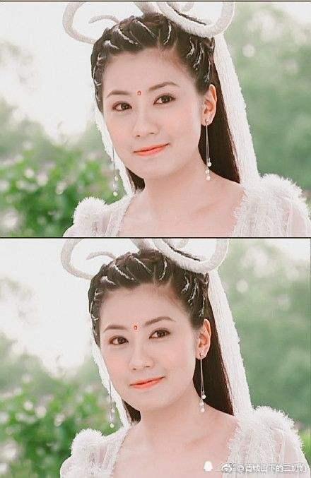 贾静雯是童年的荧屏初恋,穿古装的样子美极了,网友:永远的女神!