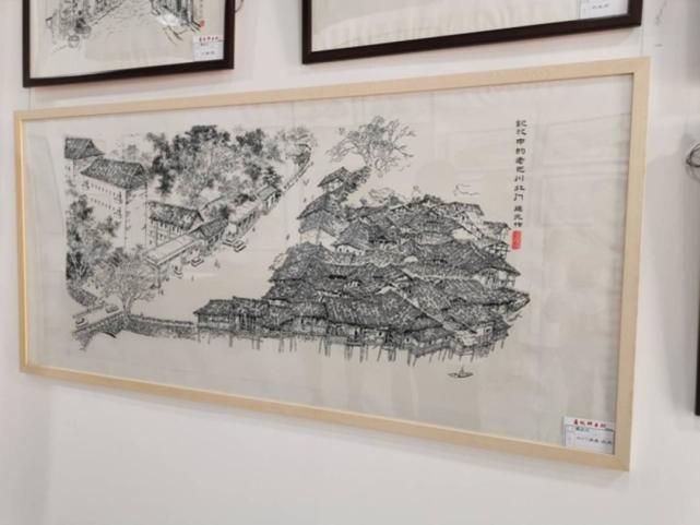 "巴渝丹青"秦庭光,秦盛阳美术作品双人展在重庆铜梁